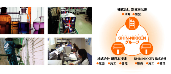 開発・製造・施工まですべて自社グループで行います。